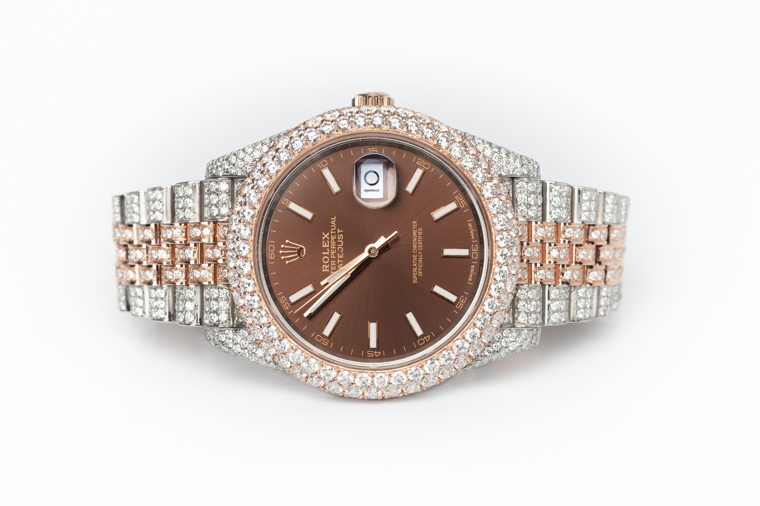 Bust Down Rolex Watches for Sale | Gold &amp; Diamond