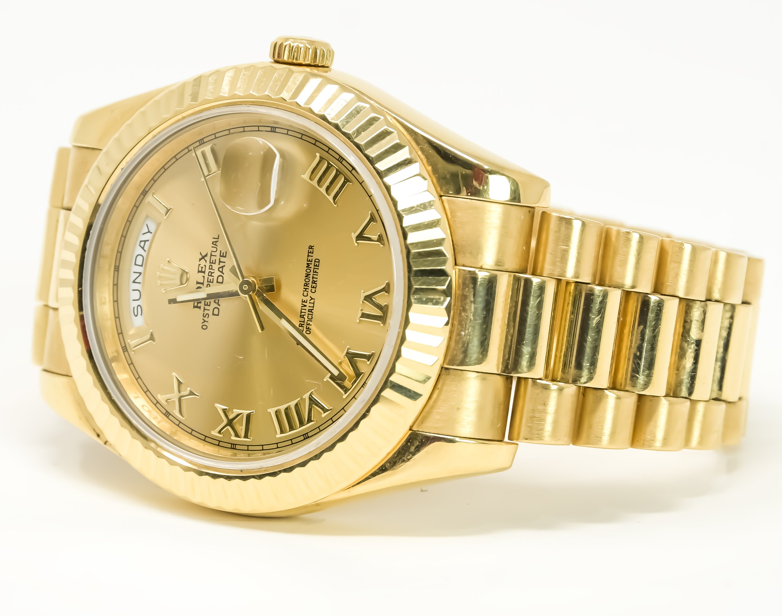 Bust Down Rolex Watches for Sale Gold & Diamond