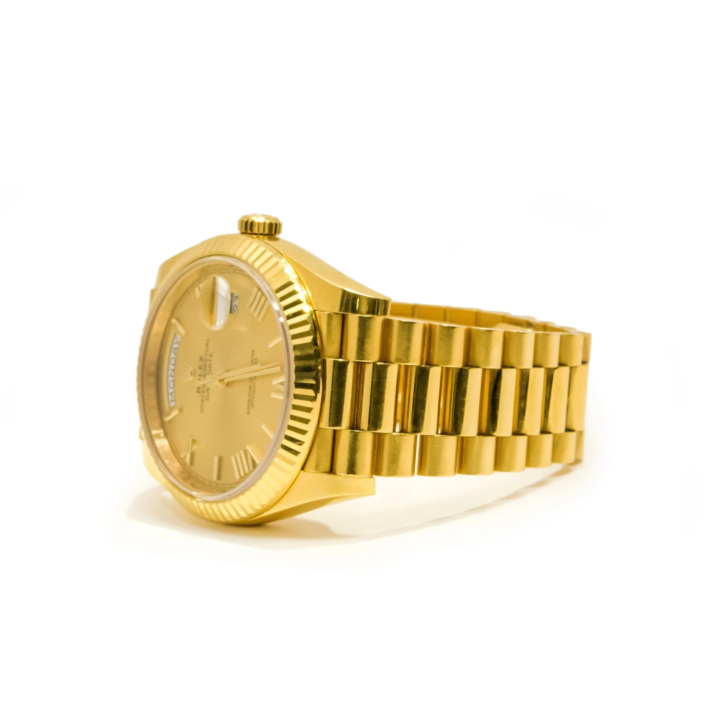 Bust Down Rolex Watches for Sale Gold & Diamond