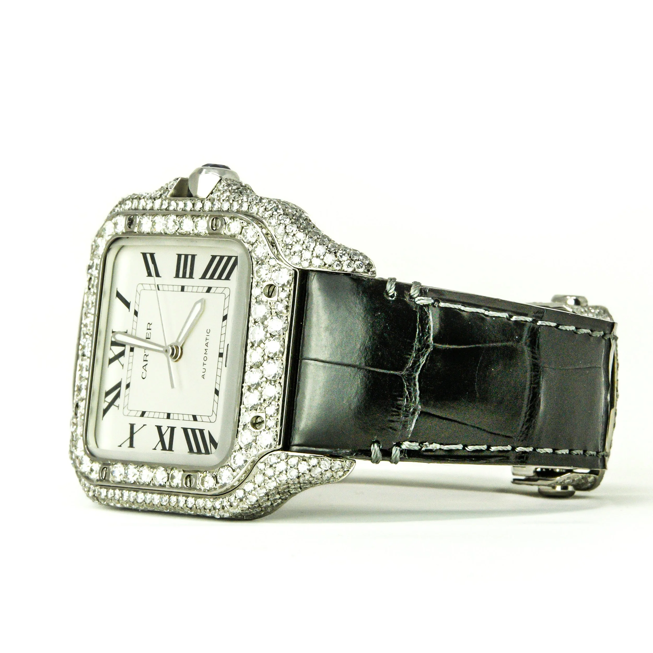 Bust Down Cartier Watch for Sale CustomMade