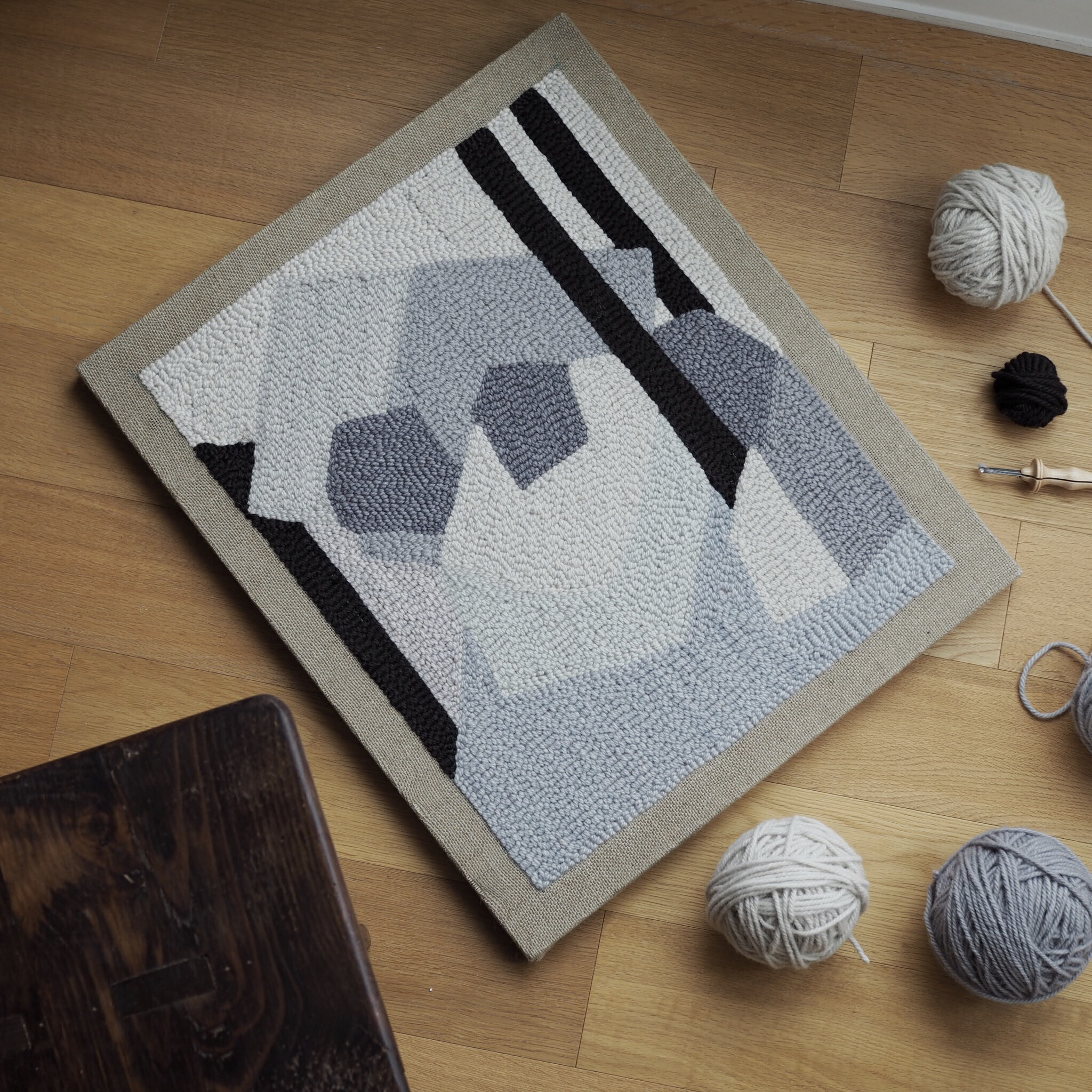 Rug Hooking Workshop at Wild Hand