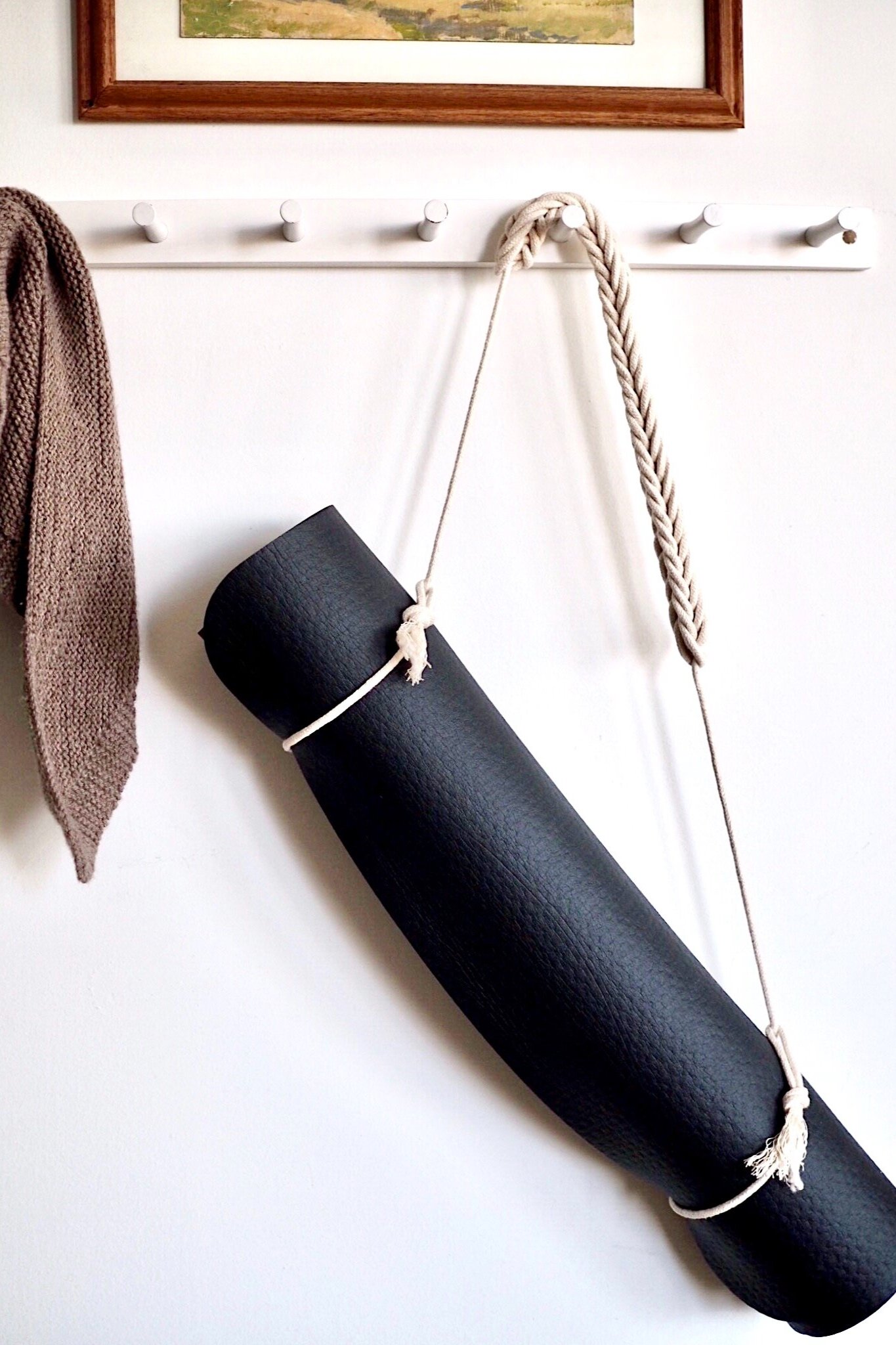 corded yoga mat strap