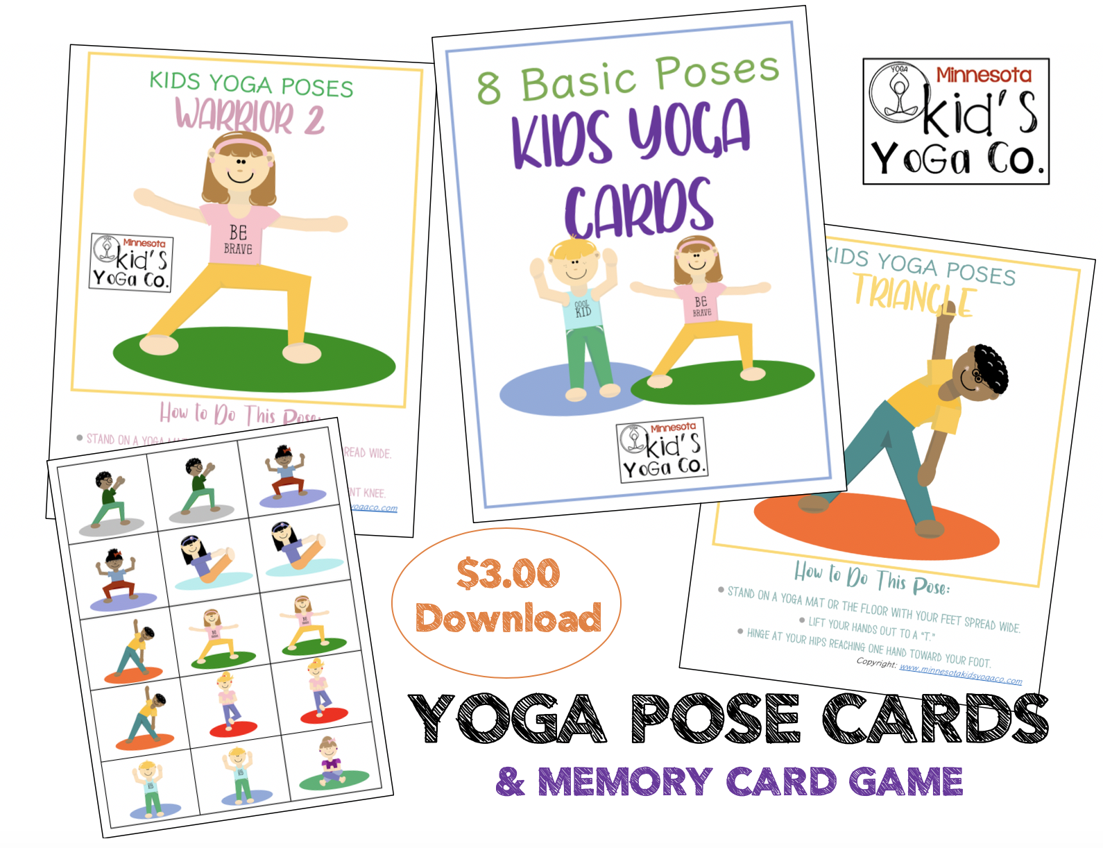 Yoga Pose Cards