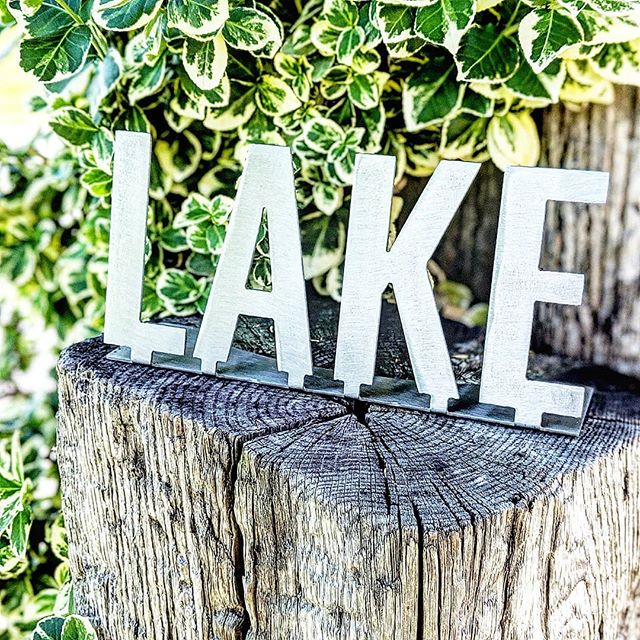 We're just over here dreaming of the lake...and the sun...🌞 Please? 😂