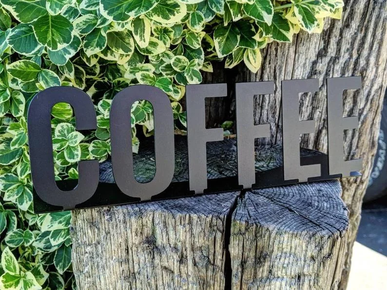 Coffee Desktop Sign