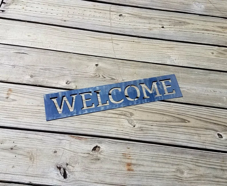 Welcome Wall Sign