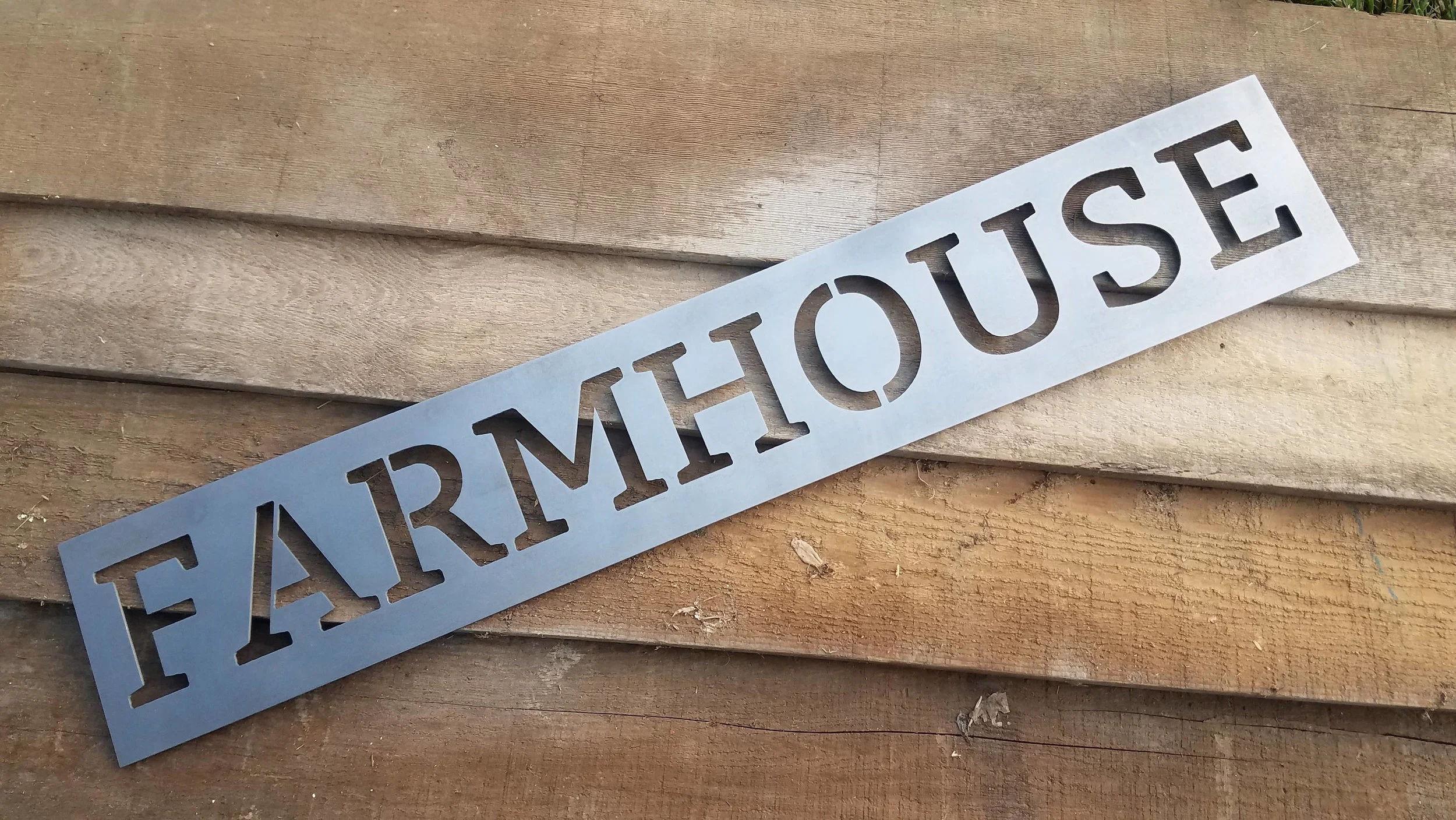 Farmhouse Metal Wall Sign