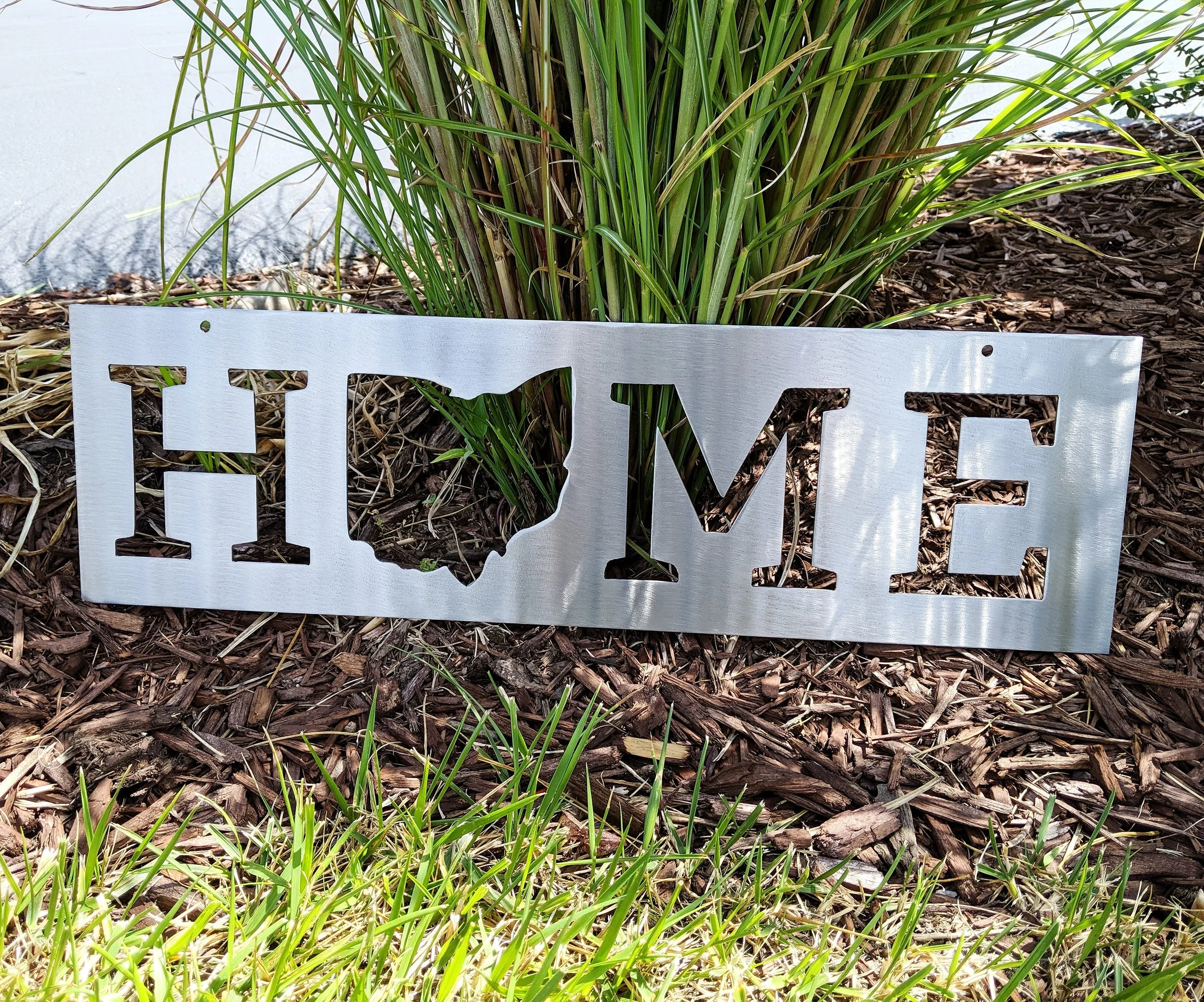 Ohio Home Wall Sign