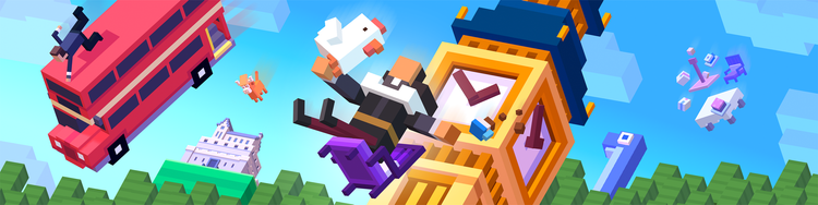 Crossy Road - Endless Arcade Hopper Game — Blimey! Crossy Road+ Heads ...
