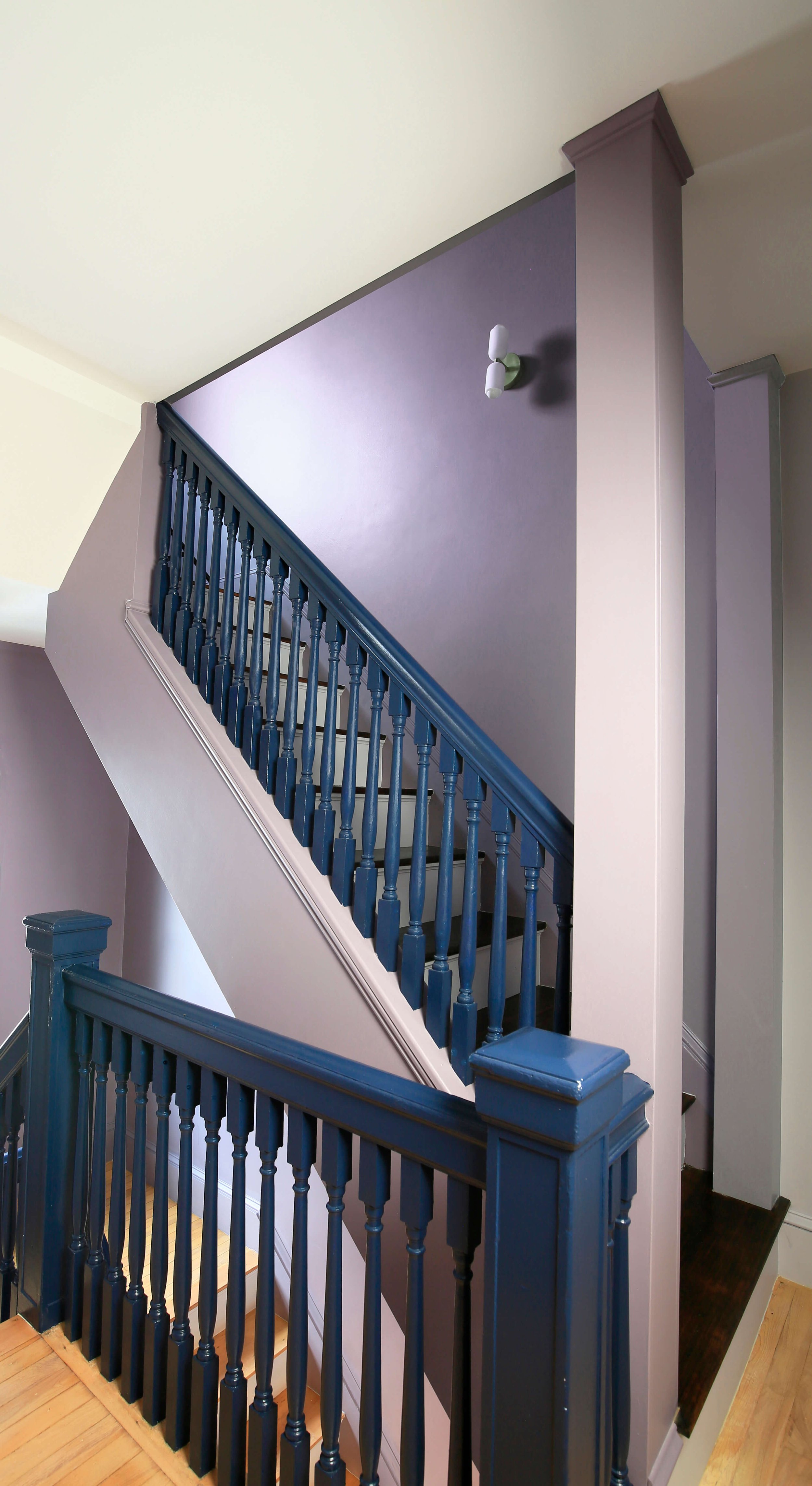 design 2 order julie h sheridan interior design color house residential stair landing hallway.jpg
