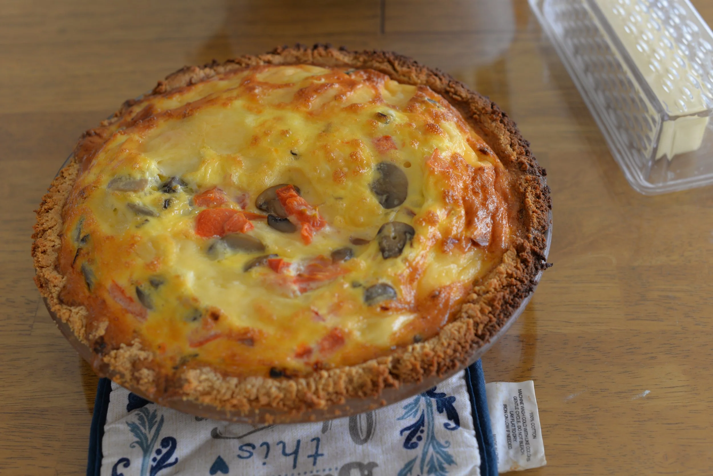 Veggie quiche
