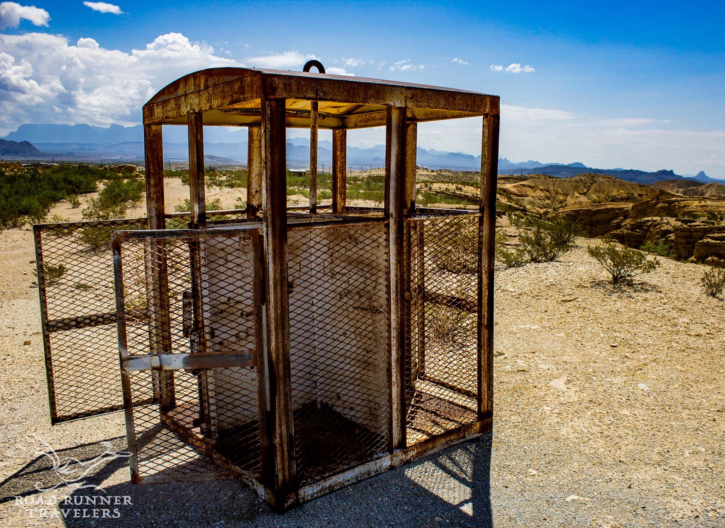 Mine Elevator in the Ghost Town