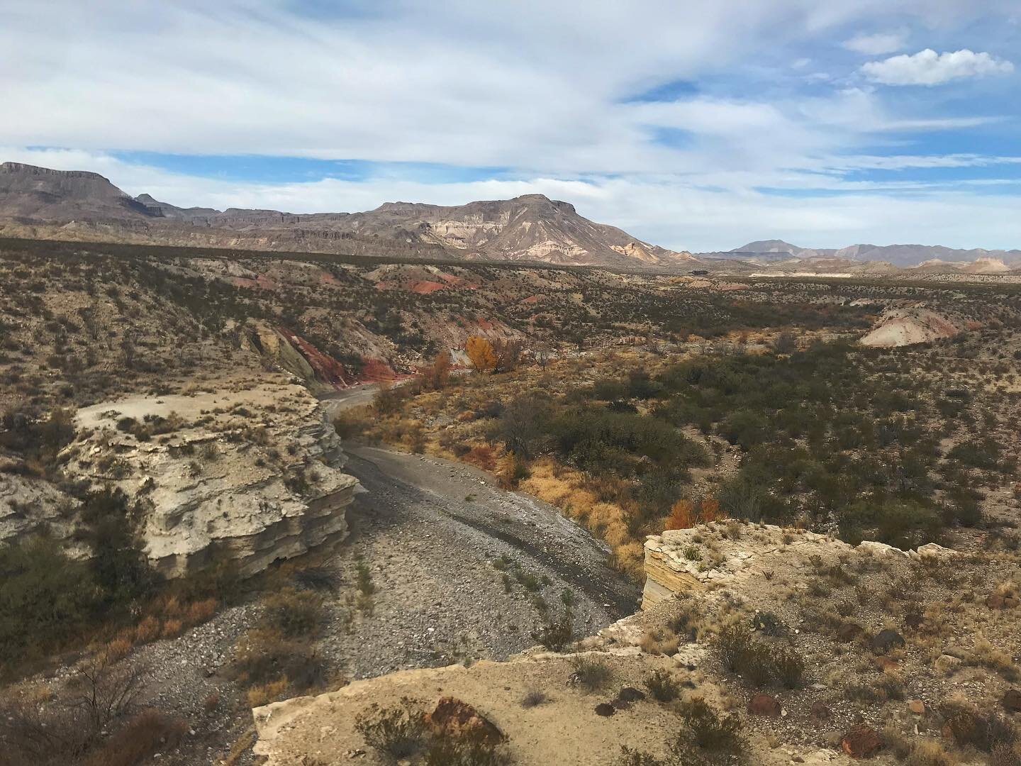 The dry creek is calling my name&hellip;Gotta go! Share your hike for today!! #bigbendranchstatepark #rvlifestyle #exploremore #stateparks #arroyo #rvlifestyle