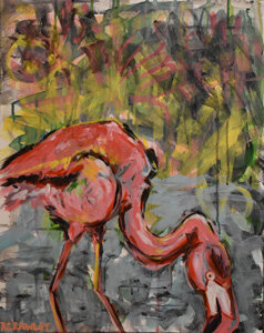 Flamingo_II_16%22x20%22_acrylic on canvas.jpg