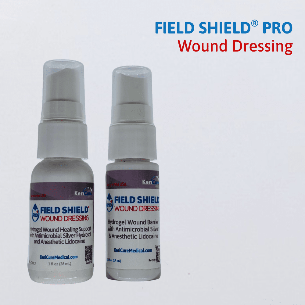 Field Shield Pro Wound Dressing KeriCure Medical Field Shield Pro Wound Dressing KeriCure Medical