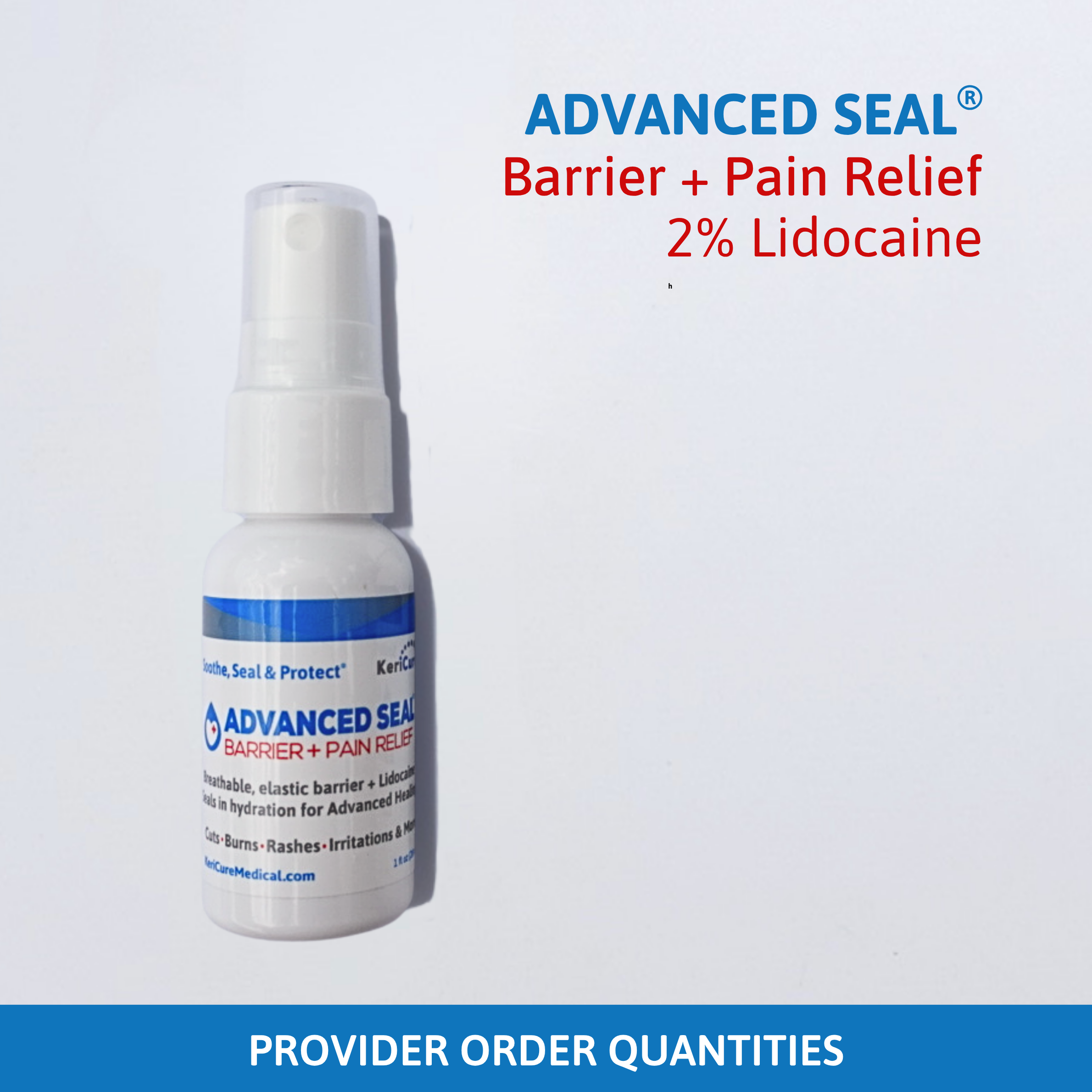 Advanced Seal® plus Pain Relief, 2% Lidocaine - Provider Quantities