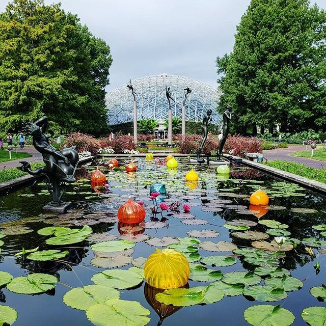 Reminiscing about this weekend in #SaintLouis and one of my favorite places ever: the #Missouri #Botanical #Garden! I loved introducing @drwalker13 to #MOBOT and Cindy as we explored during a full day #rain #storm #gullywasher. We had the best time!