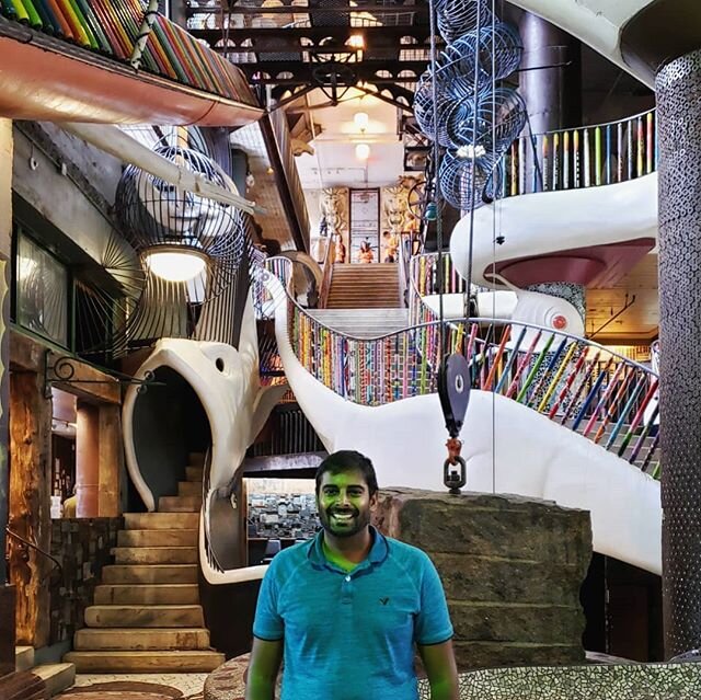 #CityMuseum never ceases to amaze me, and I know @drwalker13 feels the same way after his first visit. It's been a few years, but even after 25+ visits, I can see they are still expanding! Still one if my favorite places in the world!! #stair #slide