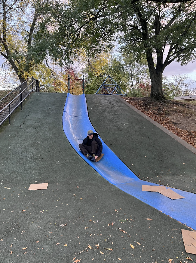 The Famous Blue Slide