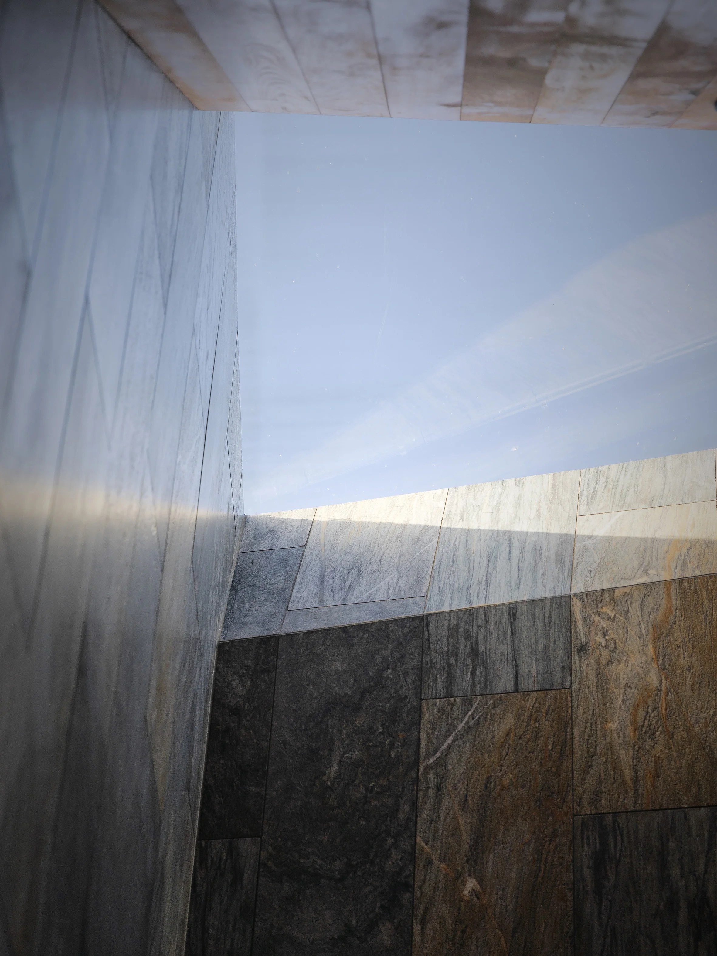 Our House, ensuite skylight
