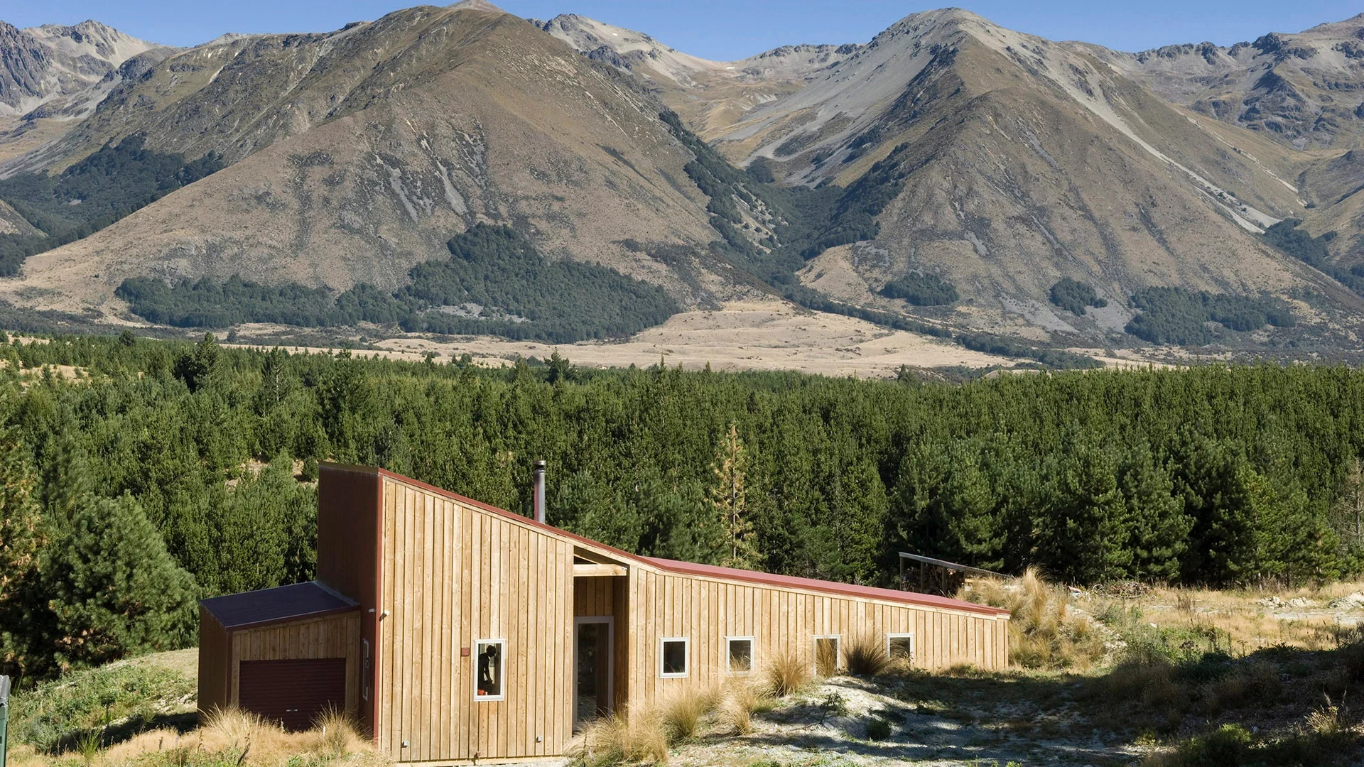 Brown House, Lake Ohau