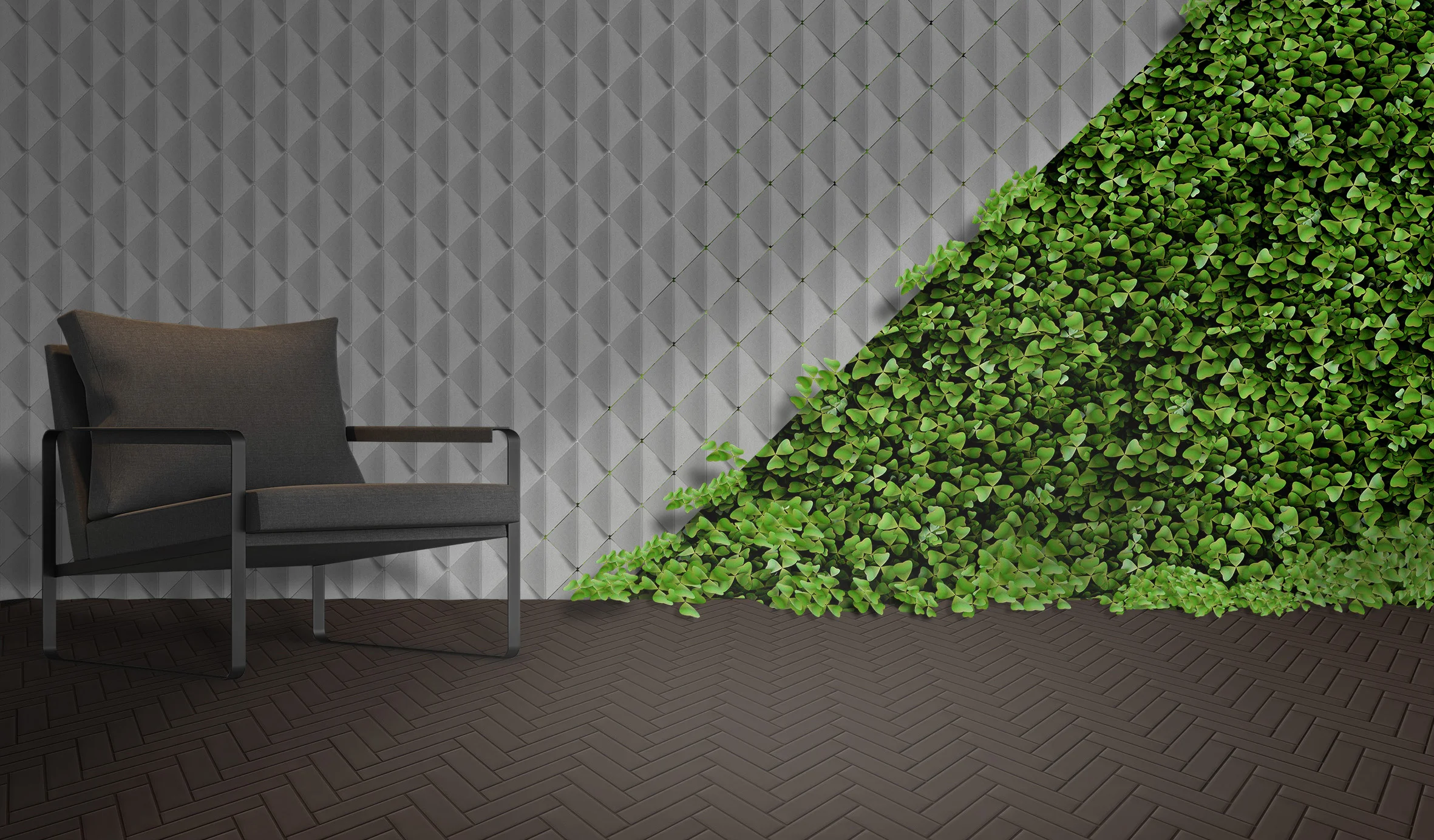 2'“ x 8” of OW32 as Floor tiles