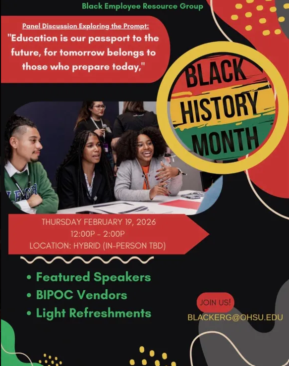 Black Employee Resource Group - Black History Month Celebration "Education is our passport to the future" 