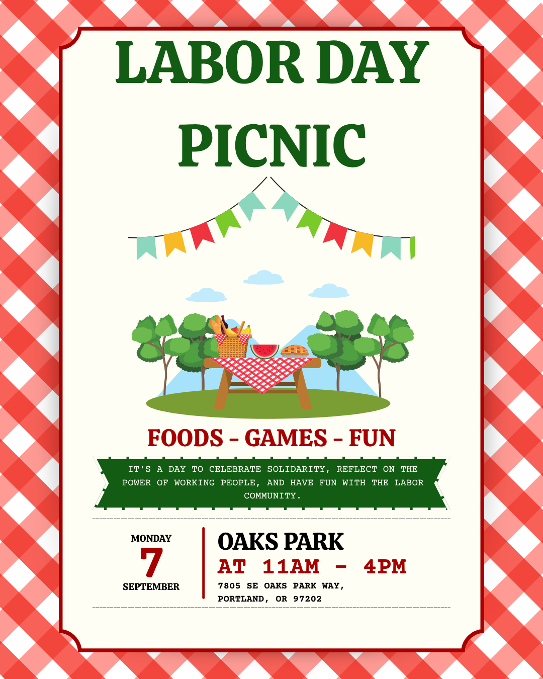 Labor Day Picnic