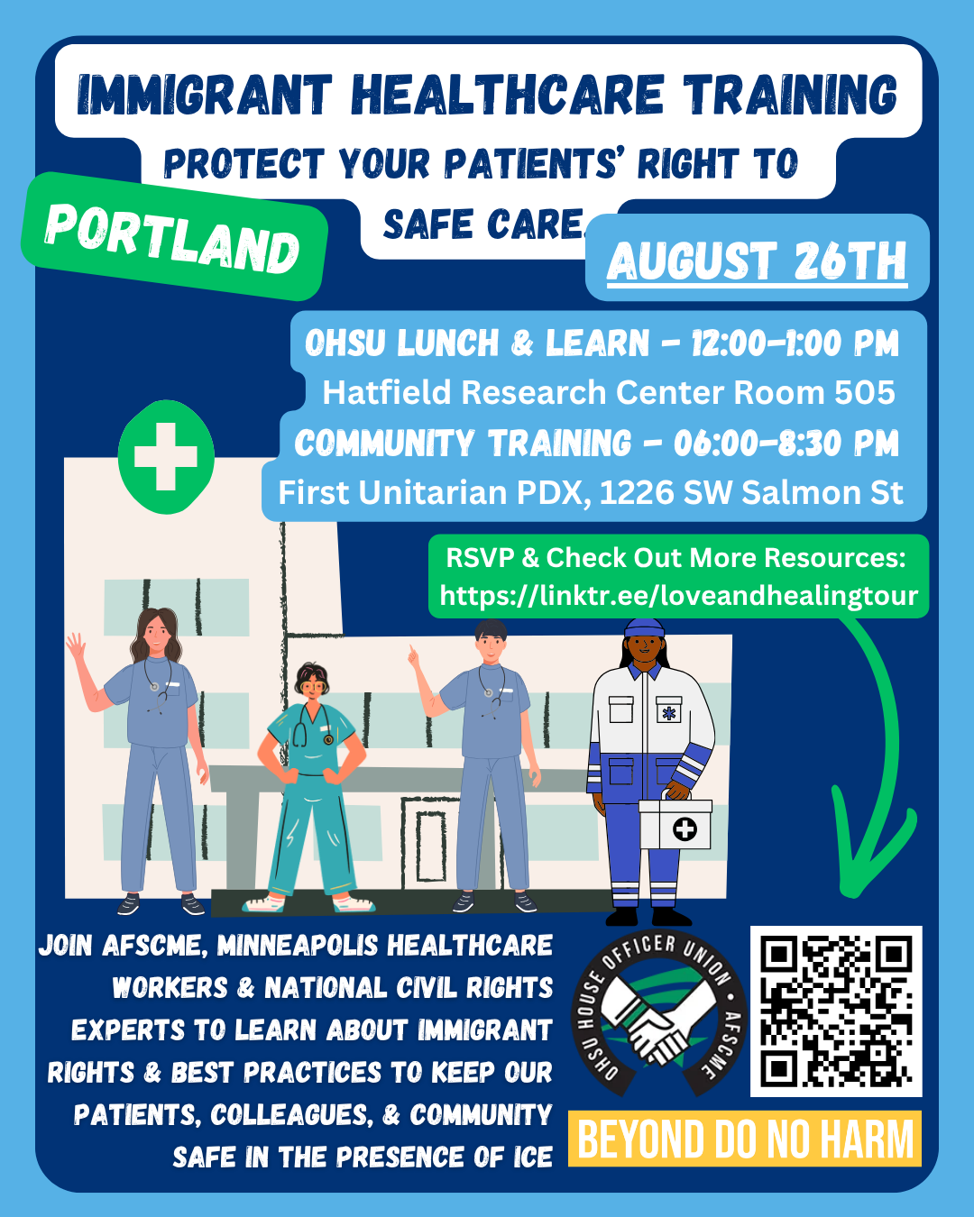 Immigrant Healthcare Training - OHSU Lunch &amp; Learn