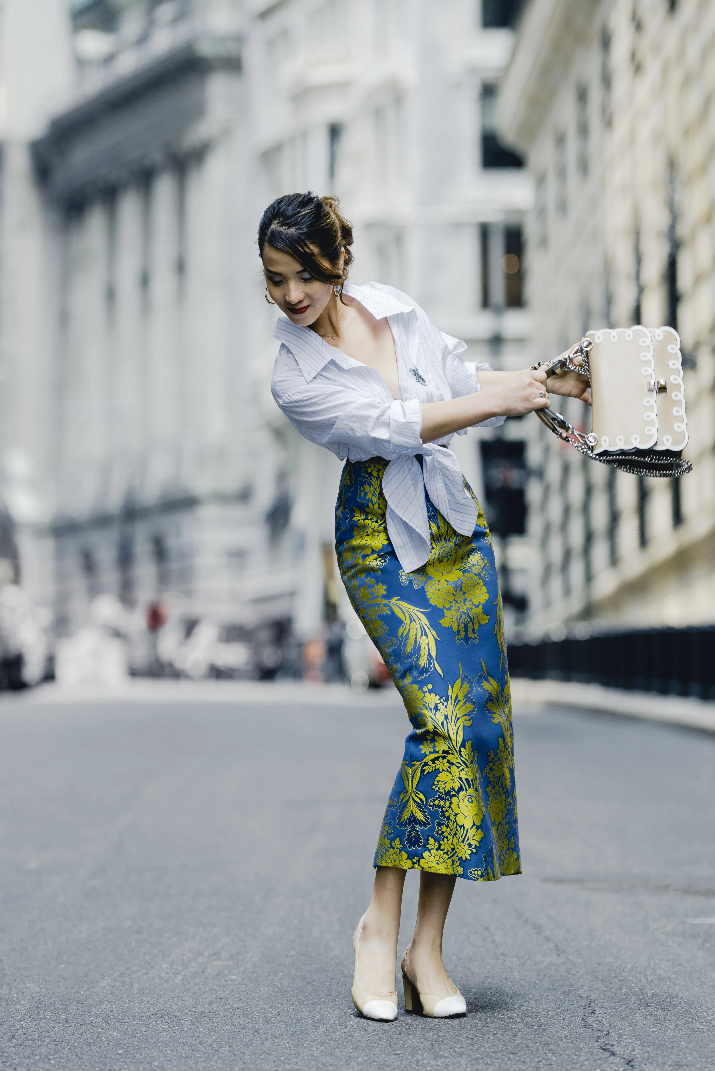 Gucci Skirt &amp; Balenciaga Shirt