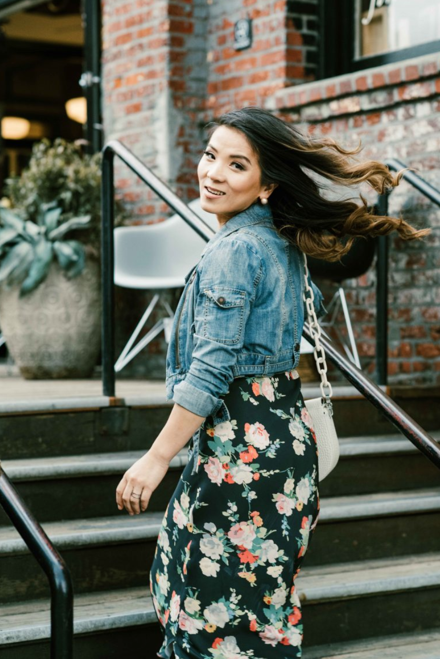 Nili Lotan Cami Floral Dress