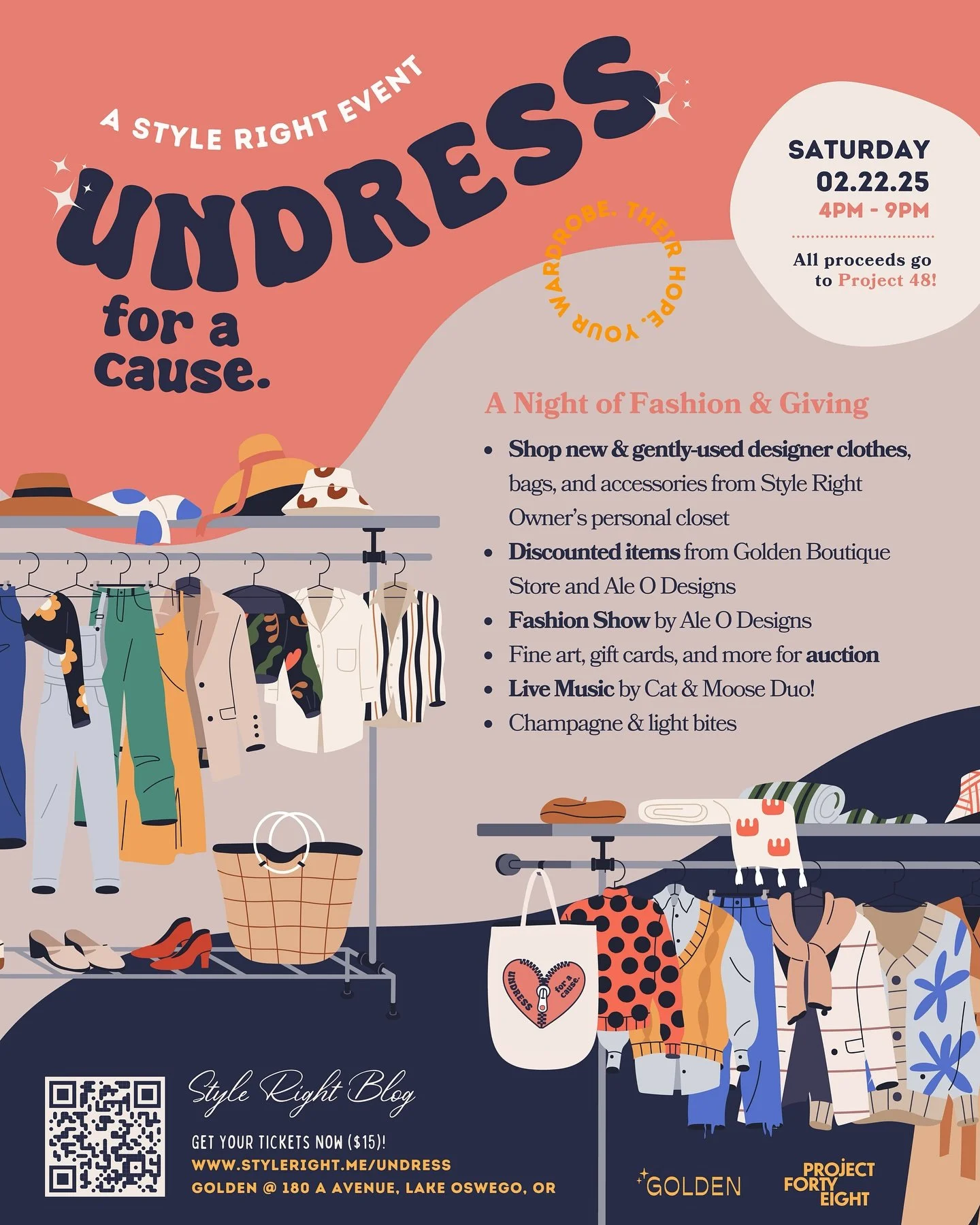 Portland&rsquo;s Best-Kept Fashion Secret&hellip; 👀

Second-Hand designer pieces. Unbeatable prices. One night only. And here&rsquo;s the catch&hellip; every dollar you spend helps foster youth in need. 💫

Miss this, and you&rsquo;ll regret it. 🔥
