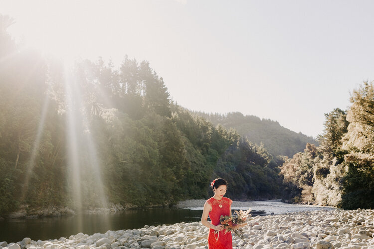 Waihoanga River Lodge Wedding