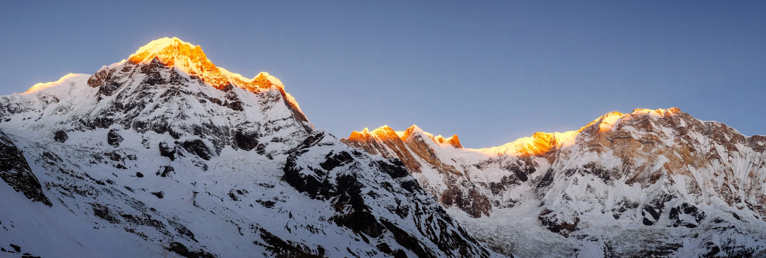 Sunrise over the Annapurna Massif