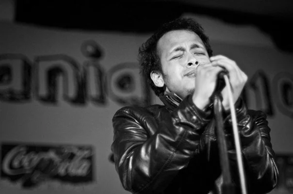 Lead singer of the band Sound Cuddles. What a band name.