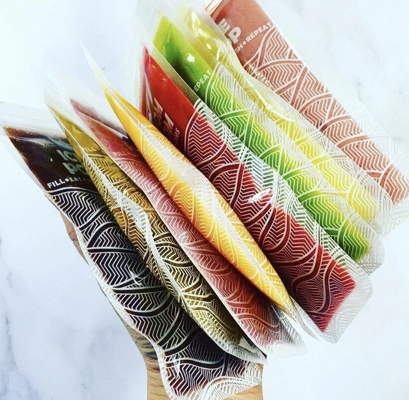 Nom Nom Kids Reusable ice pop bags