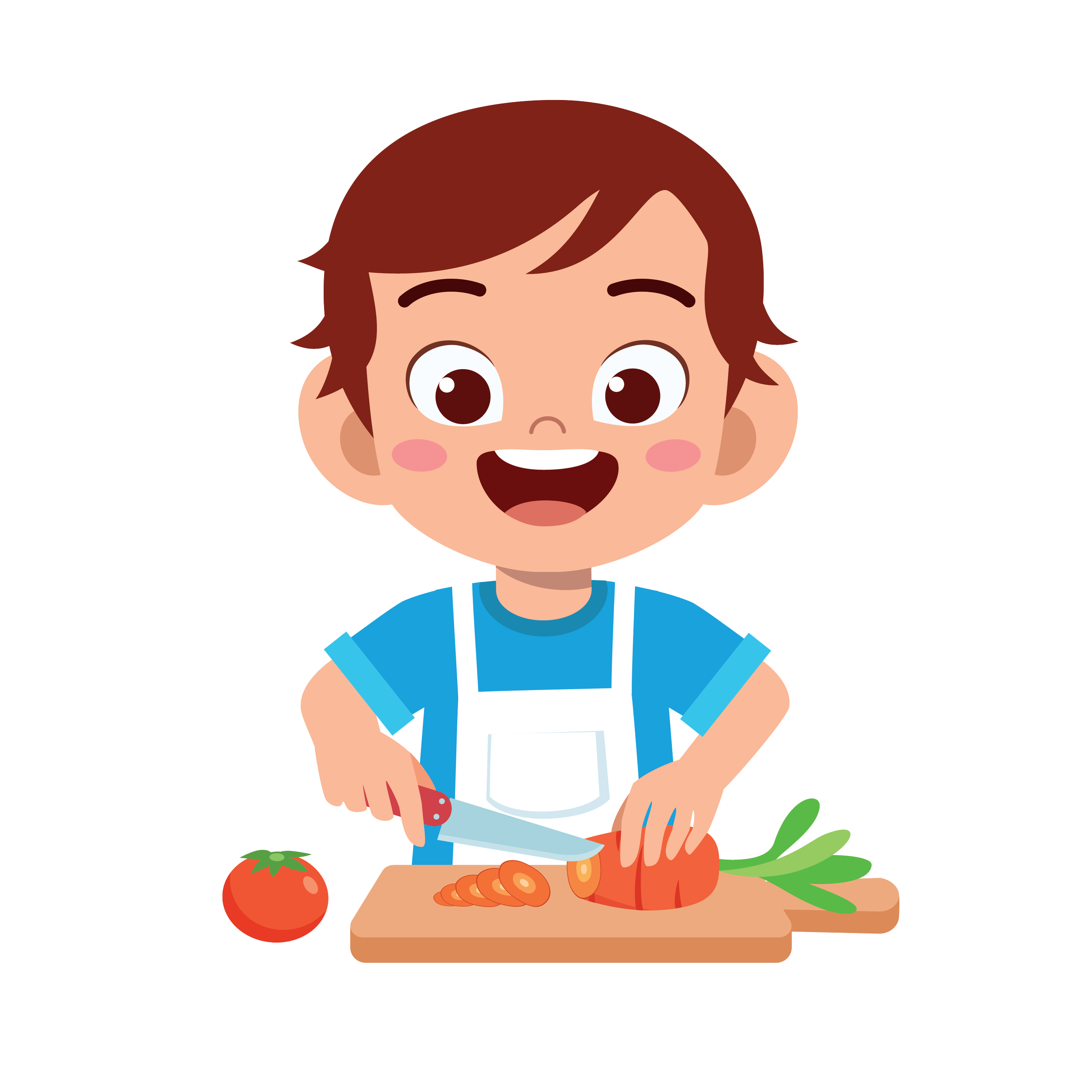 CFS characters Ollie chopping carrots.png