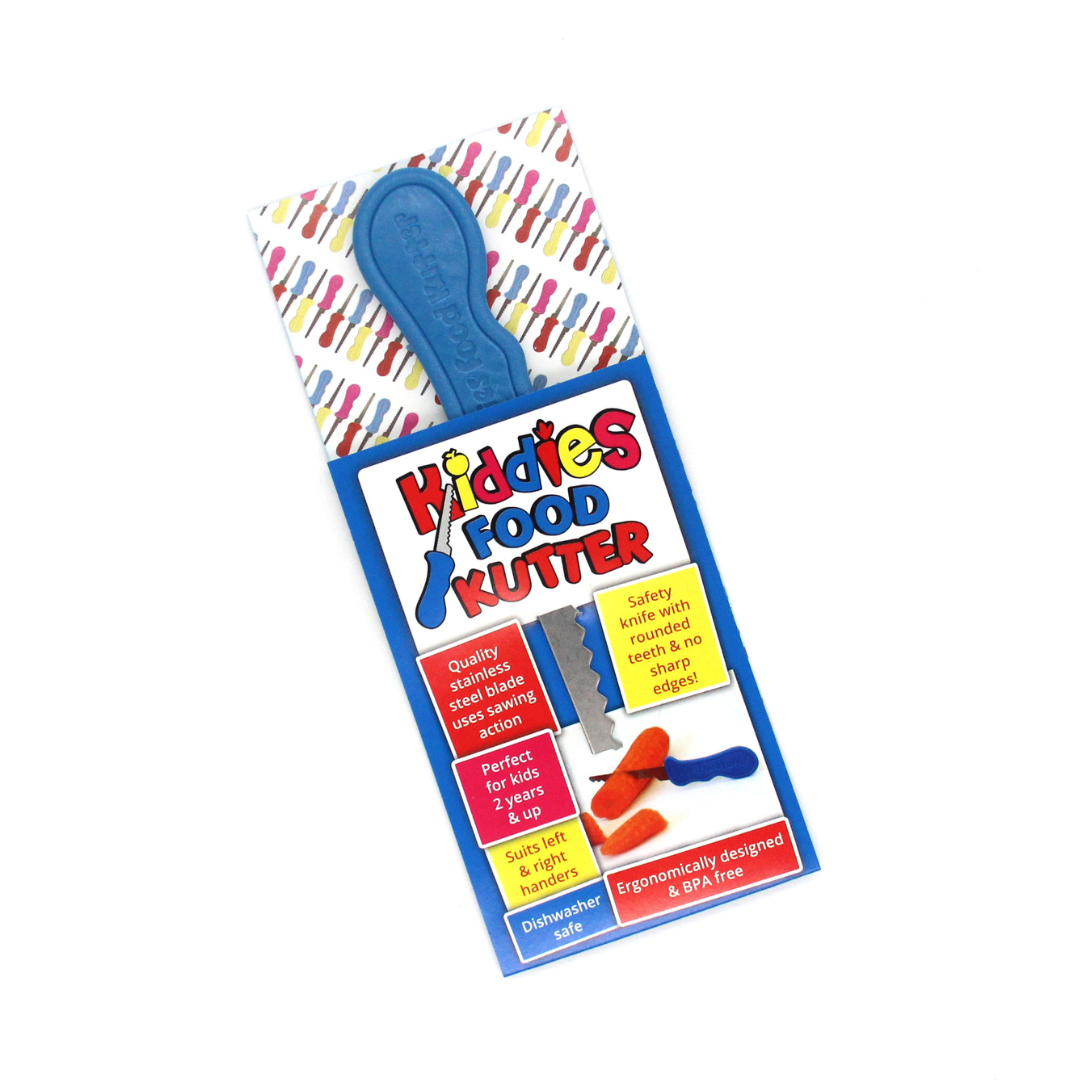safety kid knife blue