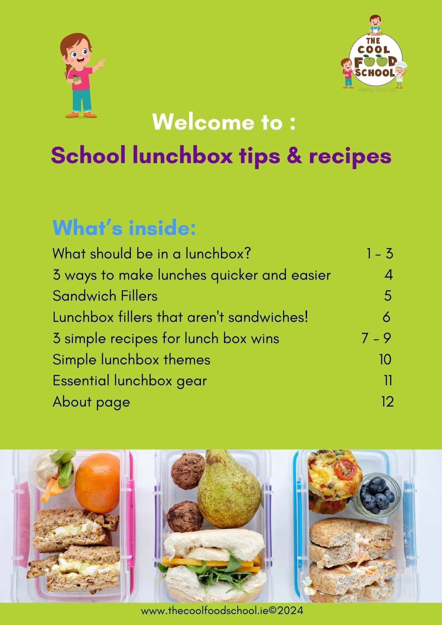 Lunch Making Class Tips