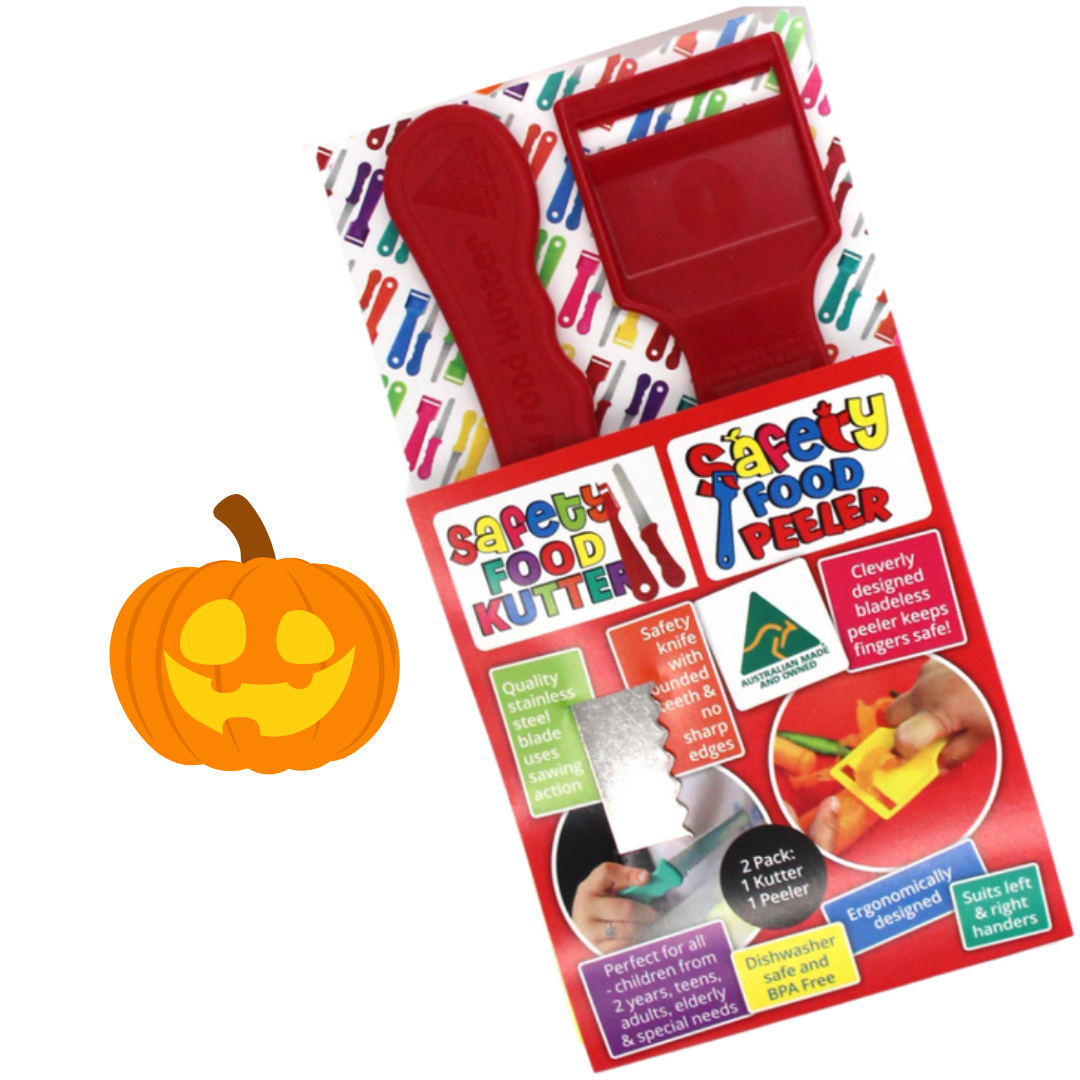 Safety Food Kutter and Safety Food Peeler - bigger knife