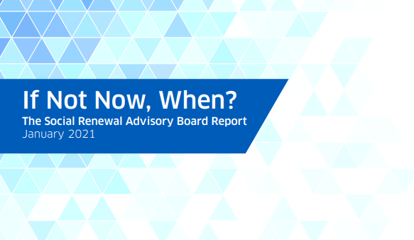 Young people help to shape 'If not now, when?' by Social Renewal Advisory Board
