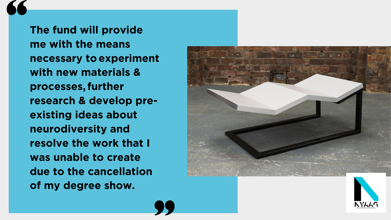 Dylan Esposito is exploring the experience of being on the autism spectrum &amp; representing the wider neurodivergent community through sculpture 