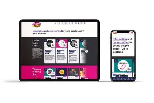 New look Young Scot youth website puts accessibility at its core&nbsp;&nbsp;