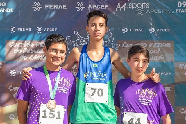 Atleta do Indaiá vence a Corrida Fenae do Pessoal da Caixa