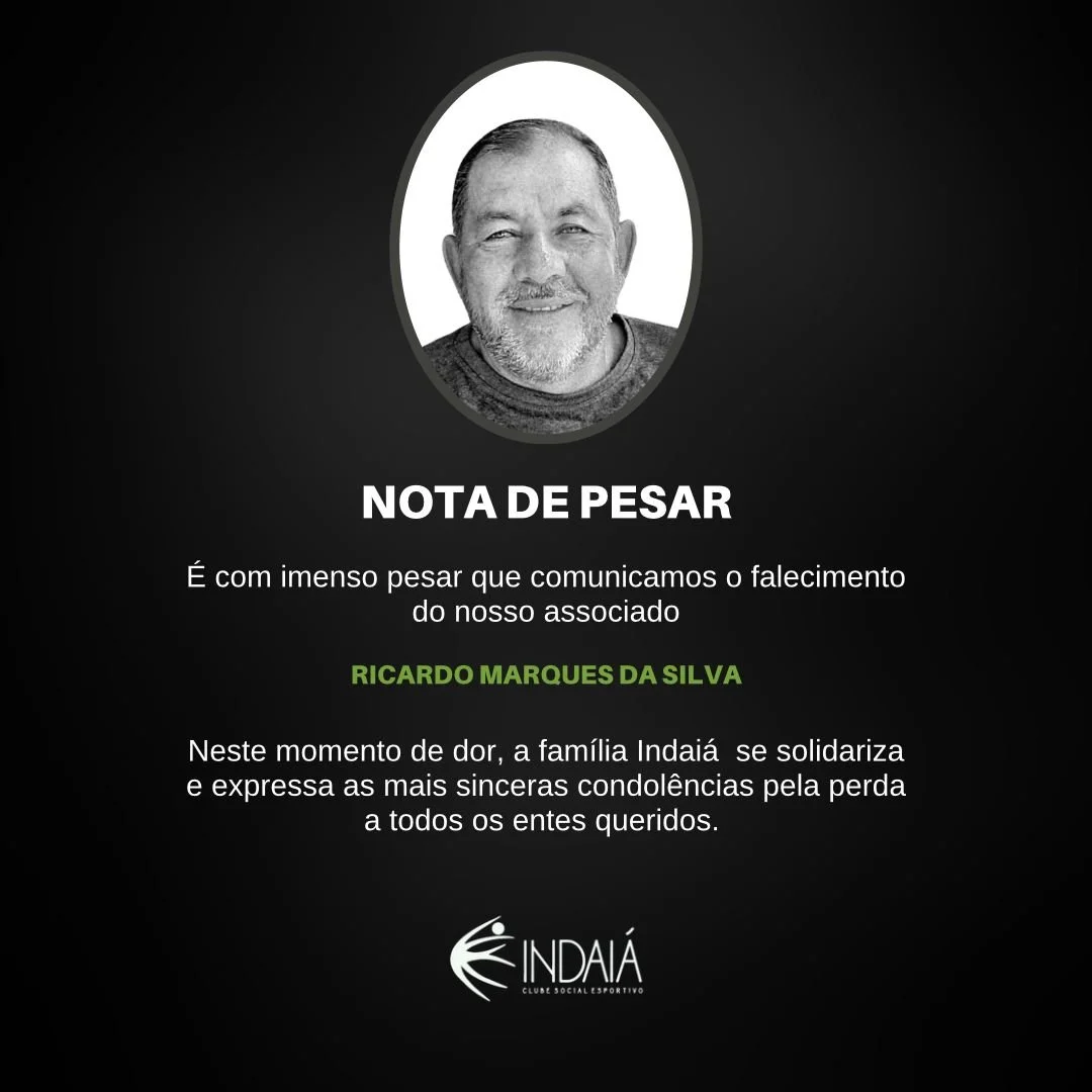 NOTA DE PESAR - RICARDO MARQUES DA SILVA