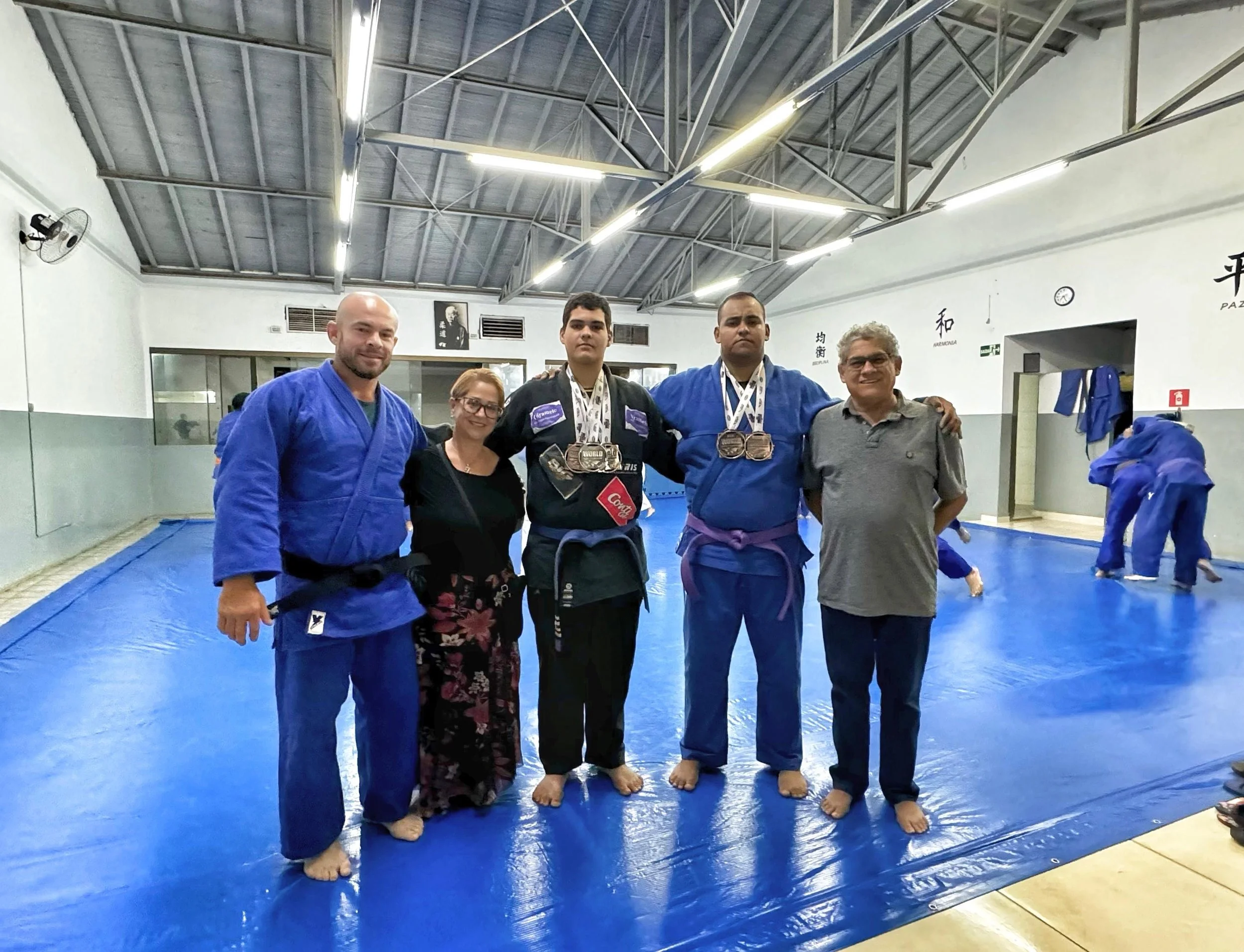Atletas de Jiu Jitsu do Clube Indaiá são prata e bronze em Mundial 