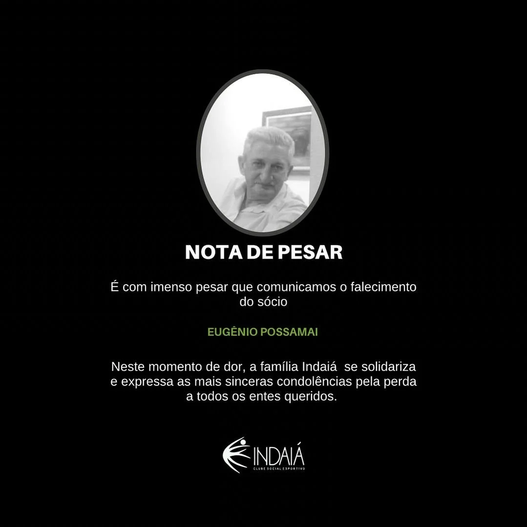 NOTA DE PESAR - EUGÊNIO POSSAMAI