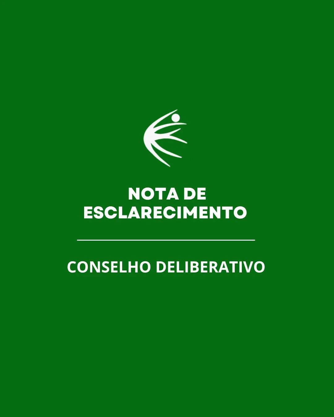 NOTA DE ESCLARECIMENTO - CONSELHO DELIBERATIVO