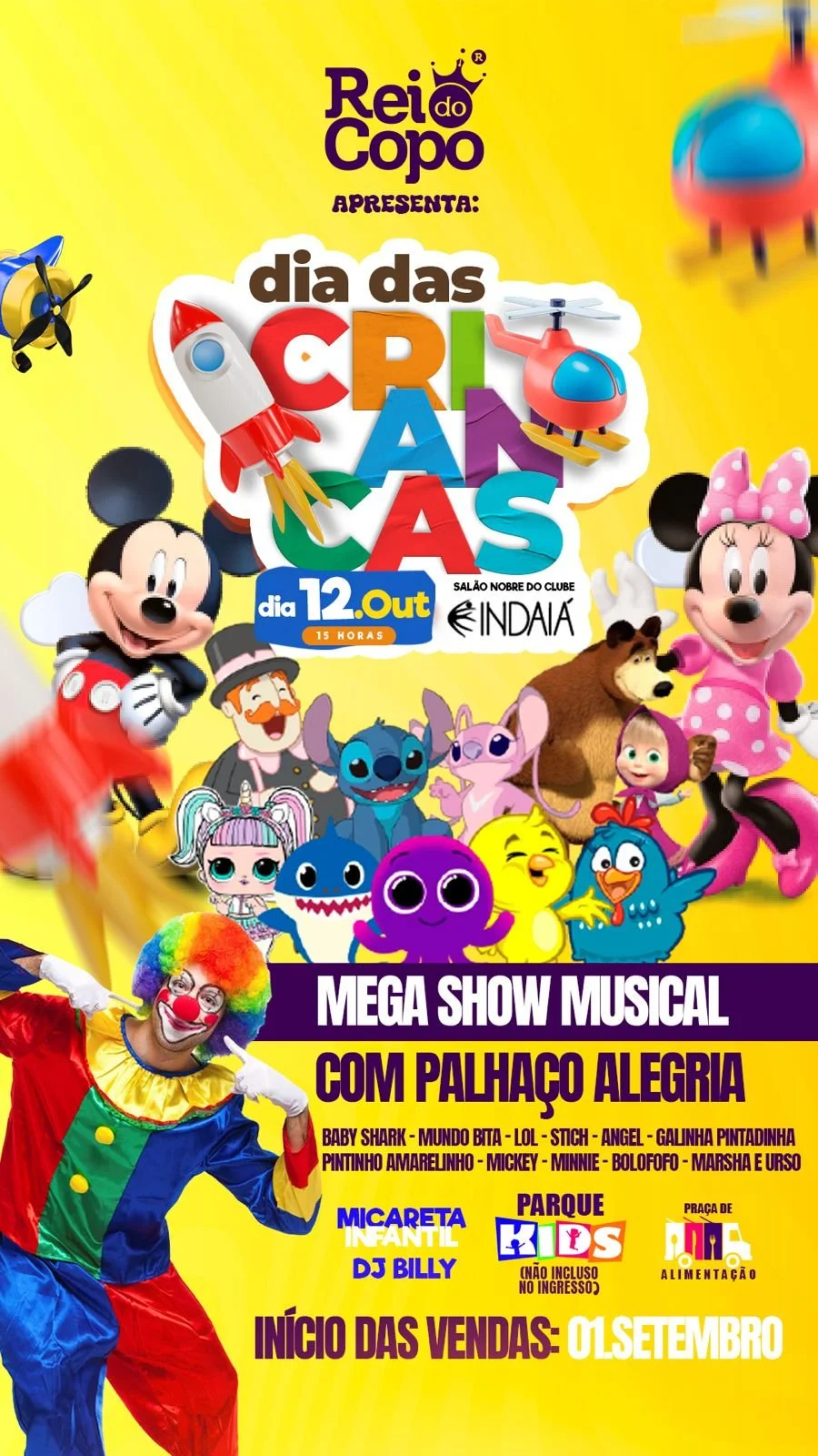  Dia das Crianças - Realização Chikinho Produções