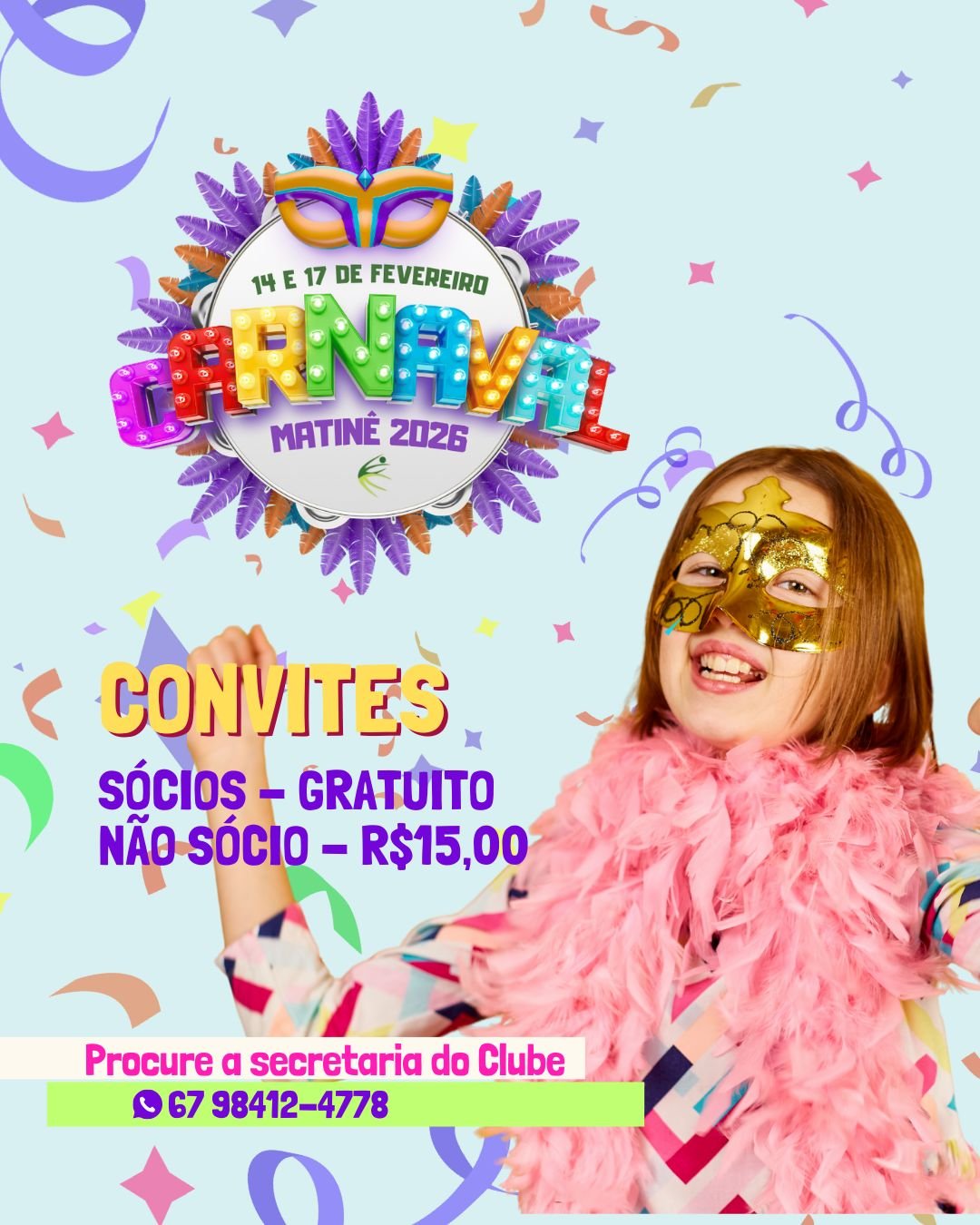Matinê de Carnaval - Salão Nobre